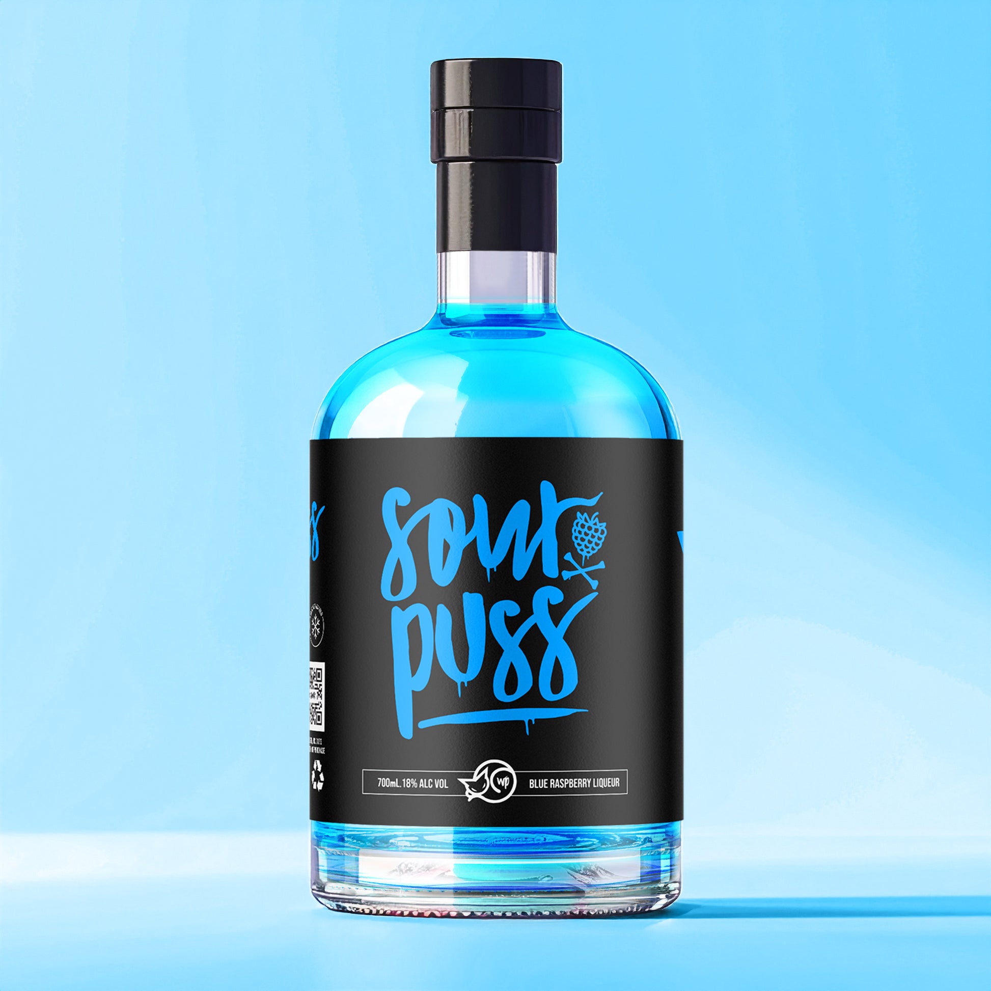 Sour Puss Blue Rasp 700ml