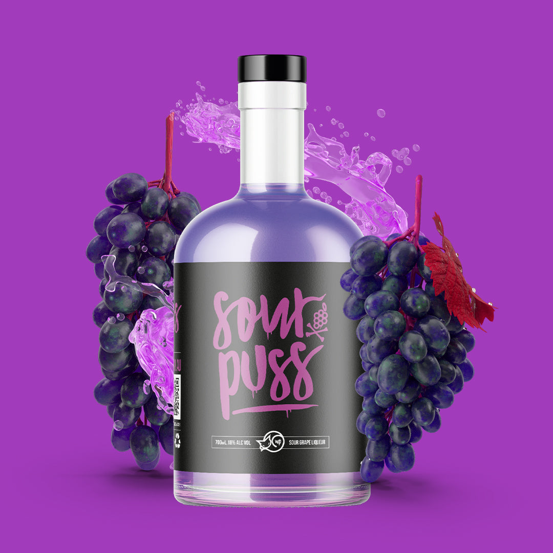 Sour Puss Grape 700ml - 80Proof 